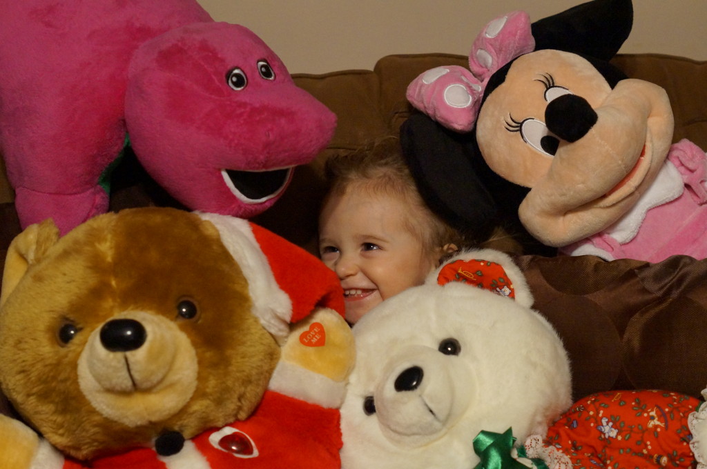 Fun With Giant Stuffed Animals