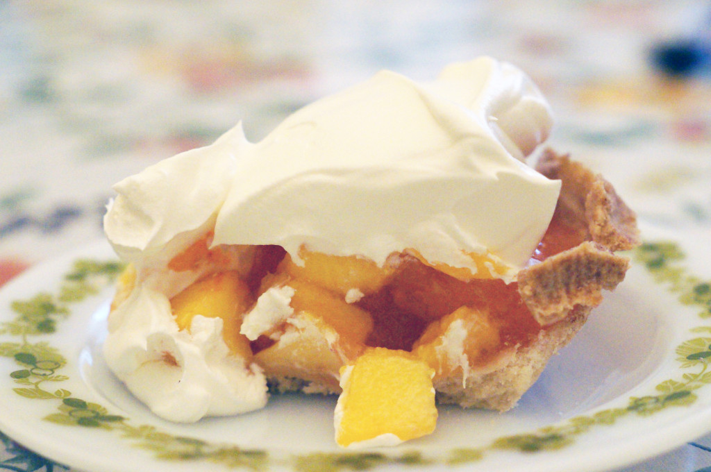 Fresh Peach Pie From Scratch – Tarte à la pêche maison