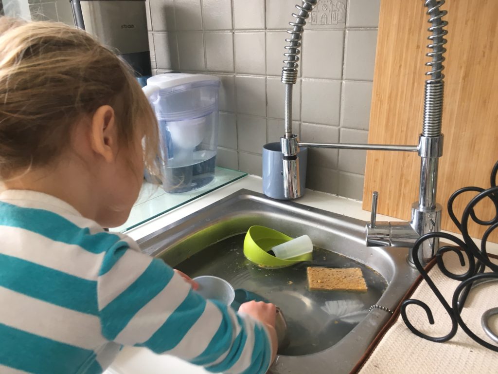 The Science of Dishwashing — Montessori Learning Chores