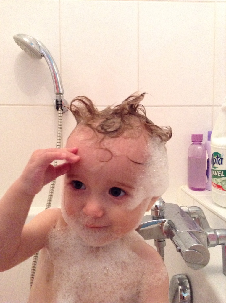Fun with Baby Shampoo